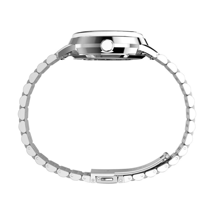 Timex Peanuts Marlin TW2Y45000 Horloge - Staal - Zilverkleurig - Ø 40 mm
