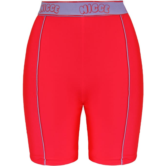 Nicce Carbon Dames Roze Fietsbroek