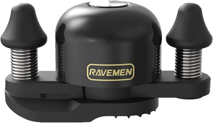 Ravemen Q3 fietsbel - bel - fiets - 100dB - fietsbel - 2-way - innovatie