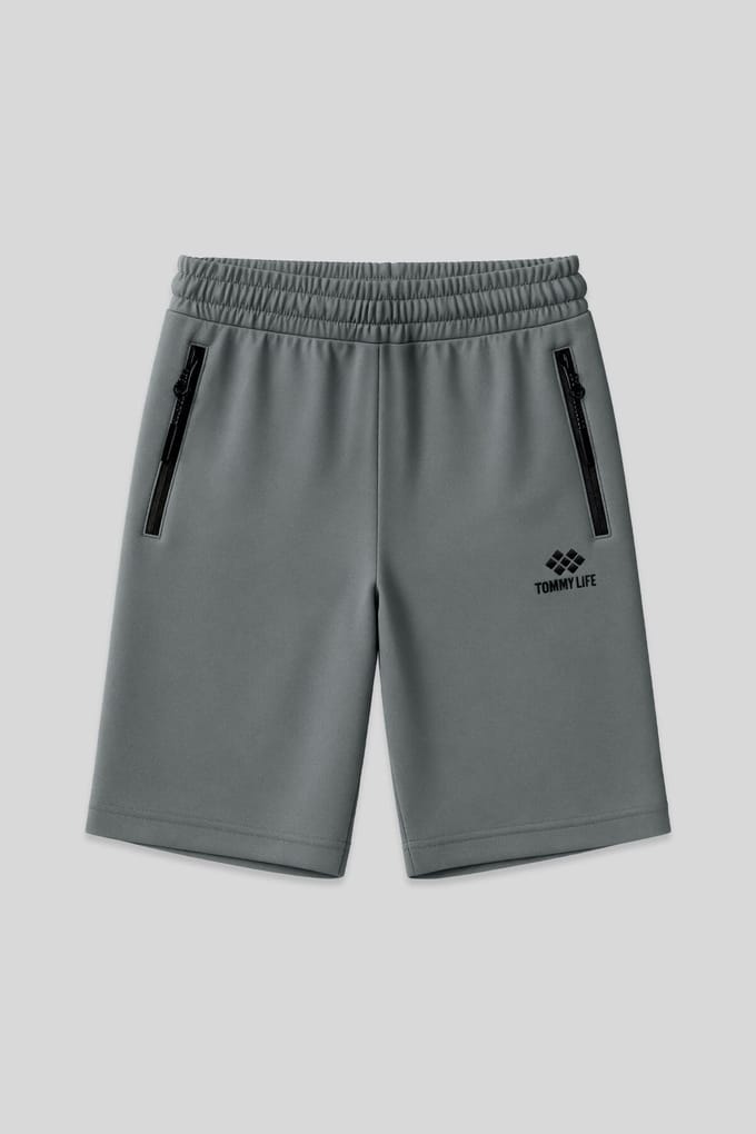 Heren Regular-fit Gebreide Sweatshorts