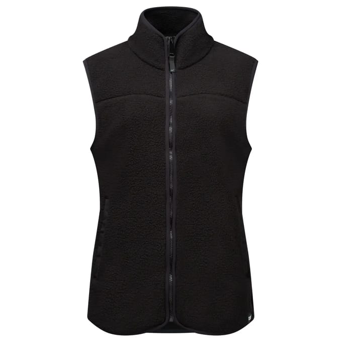 Mouwloze fleece voor dames Regatta Frankie Borg B/W
