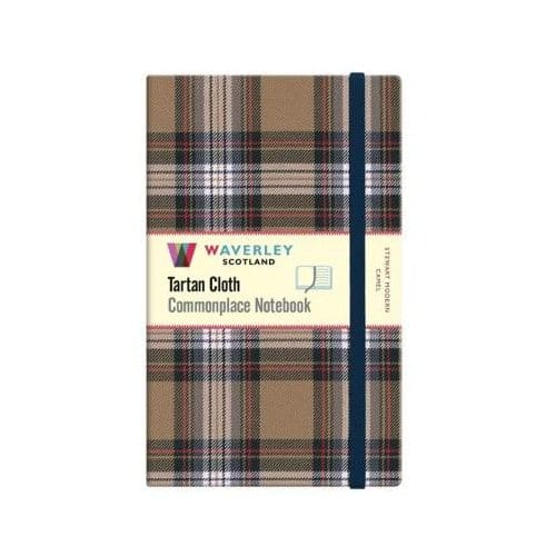 Stewart Modern Camel Genuine Tartan Cloth (Large)