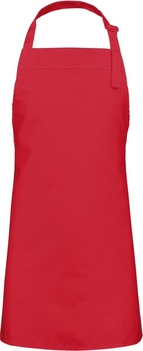 Benza Schort Keukenschort voor Kinderen - Rood - 50 x 60 cm