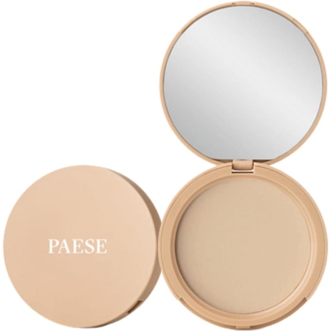 Paese Face Pressed Powder Transparent Matte -1A Warm Beige