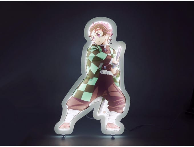 Beeldje Demon Slayer Tanjiro no Yaiba Nezuko Kamado neon lamp