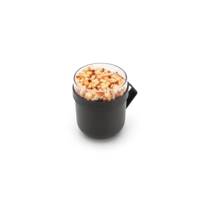 Brabantia Make & Take Soepbeker To Go - 600 ml - Kunststof - Dark Grey