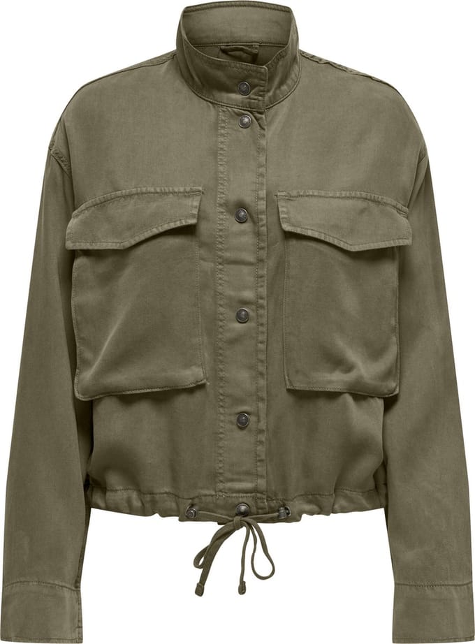 ONLY - ONLKENYA LIFE CARGO SHORT JACKET CC OTW - Dames - Gewatteerde jassen