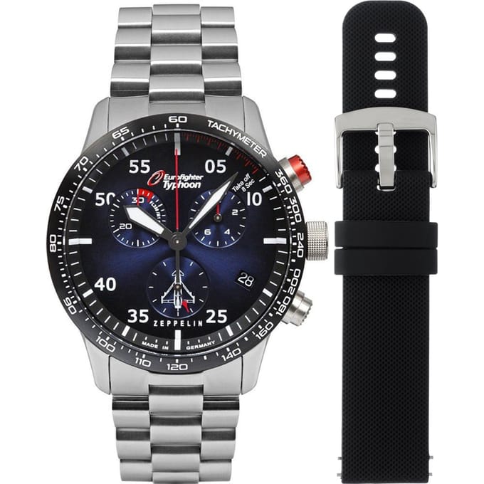 Zeppelin Eurofighter 7298M-3SET Horloge