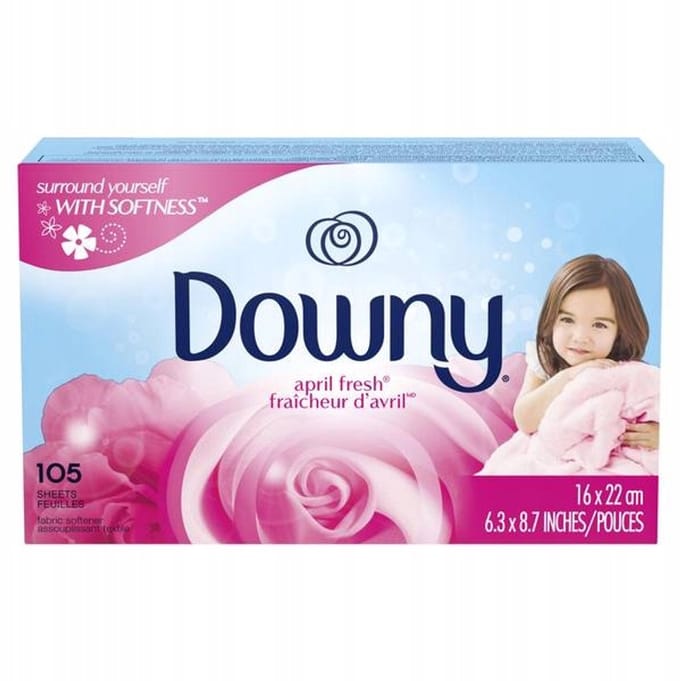 Downy Geurige Wasdrogerdoekjes - Wasdroger Accessoires - 105 Stuks