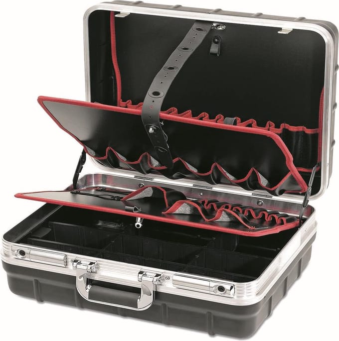Cimco gereedschapskoffer Champion Robuust PP 480x220x380mm voor circa 38 tools (170930)