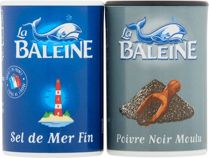La Baleine Tafel Zout + Zwarte Peper Gemalen