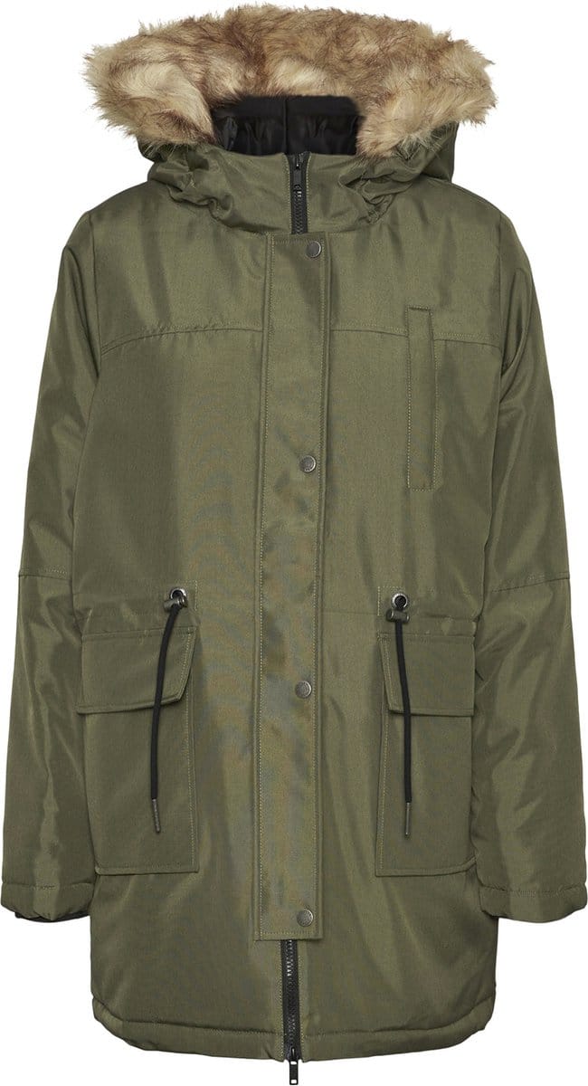NOISY MAY NMMOLLY L/S PARKA NOOS Dames Jas - Maat S