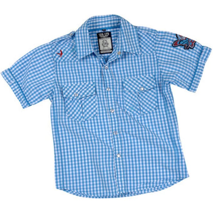 Overhemd Korte Mouw Srk Chemise garçon ECOTINE