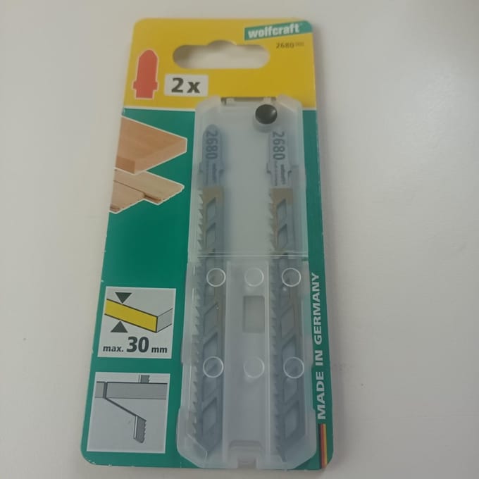 wolfcraft - Decoupeerzaagblad HCS, T-schacht - 2680000