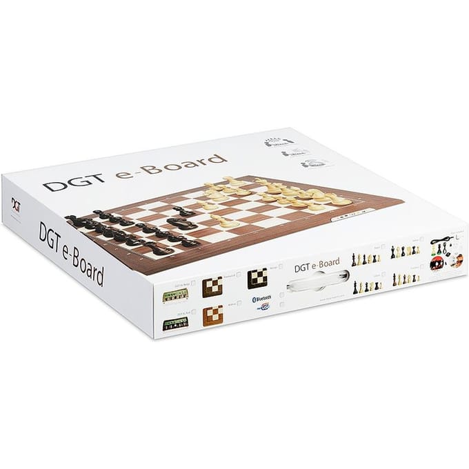 Échiquier Électronique Sans Fil Dgt Bluetooth, Noyer