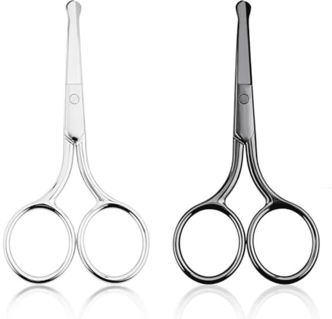 Veiligheid Neushaar Scharen Set - 2 Stuks voor Mannen en Vrouwen