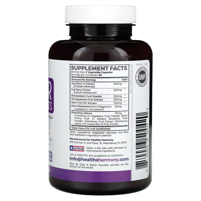 Super Antioxidant, Fruit Complex, 120 Capsules