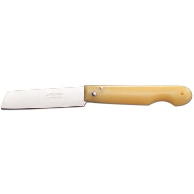 Professioneel mes - ARCOS - 485700 - Roestvrij staal NITRUM® - Lemmet 8,5 cm - Polypropyleen geel