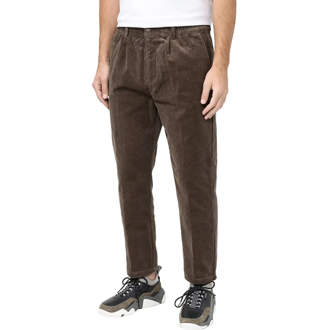 Corduroy broek met plooien Casual Friday Marc