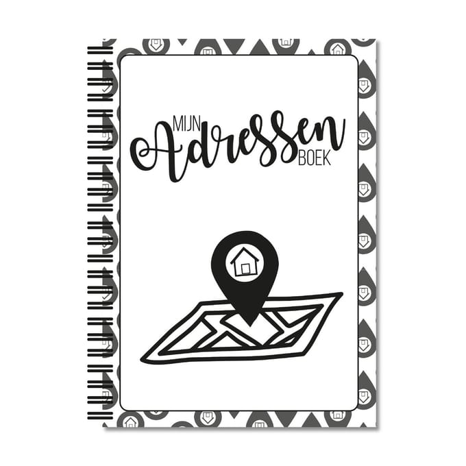 Adressenboek | Invulboek - A5 formaat