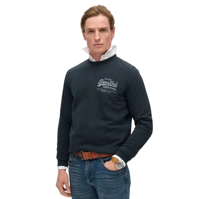 Klassiek sweatshirt Superdry Vintage Logo Heritage Chest