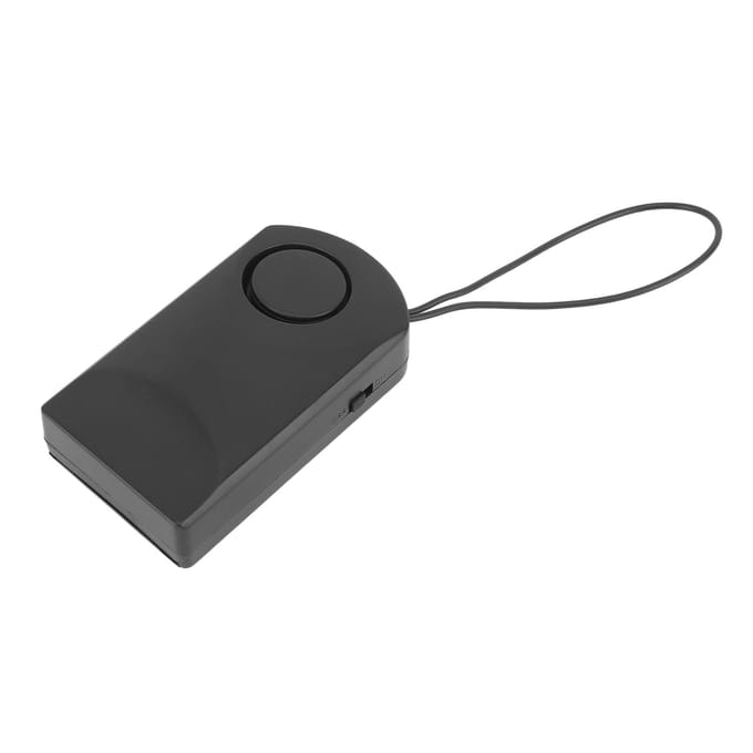 Deuralarmsensor 120db Luid Draadloos Deuralarm Hangende Contactsensor Zwart Alarm gray