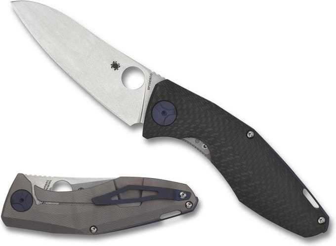 Spyderco Zakmes Drunken Carbon Fiber CPM S90V PE