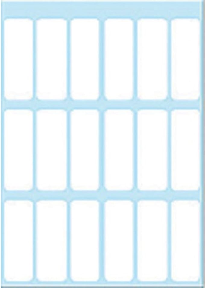 Etiket herma 3650 12x34mm wit 126st | 10 stuks