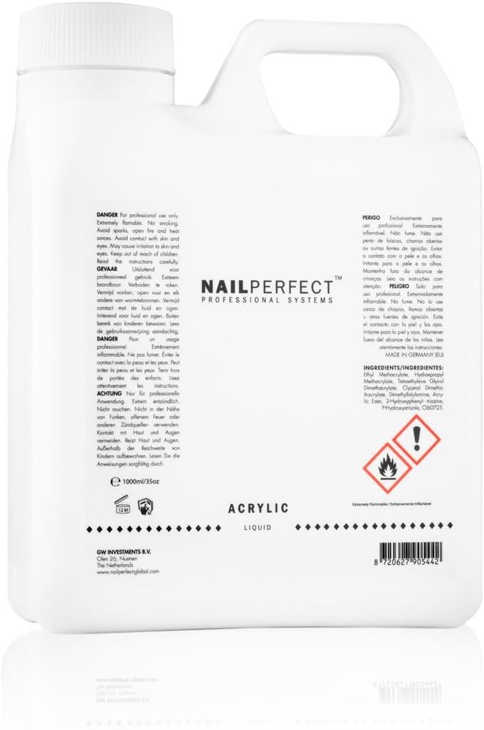 Nail Perfect - Acrylic Liquid - 1000 ml