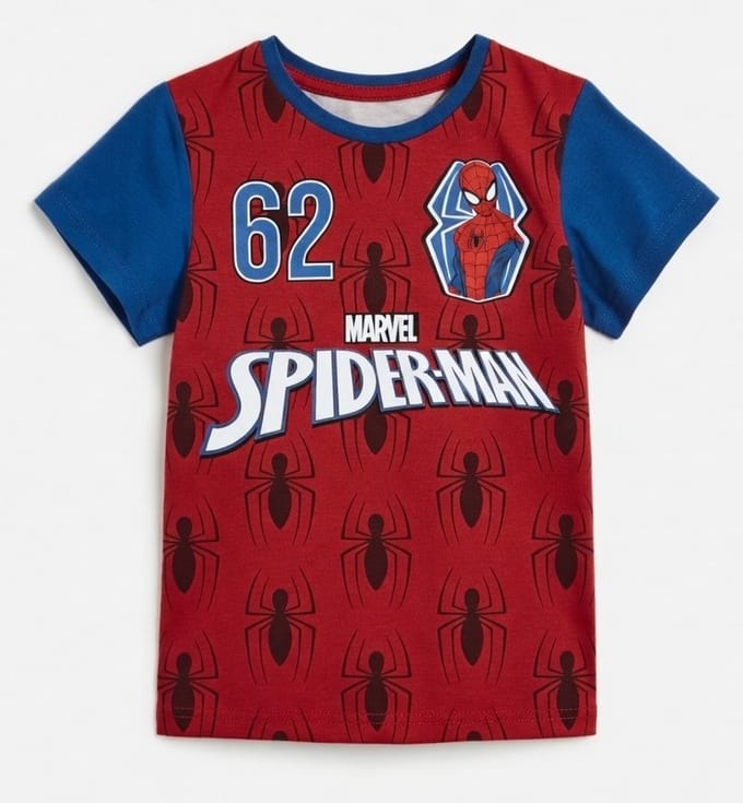 Spider-Man - T-Shirt - Maat 104/110 - Sport - Kinderen