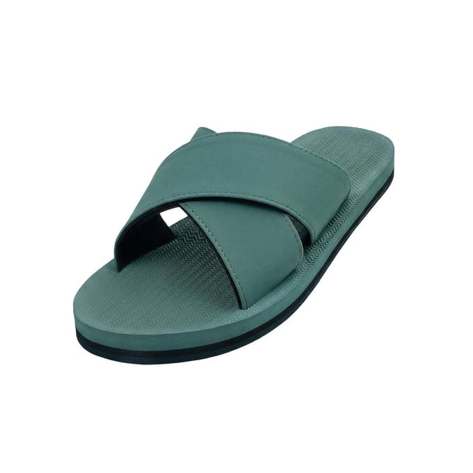 Indosol Officieel Geïmporteerd Blad Slipper Indosol Essentiële Cross Slide Essential Cross Slide - Leaf (W6-7)