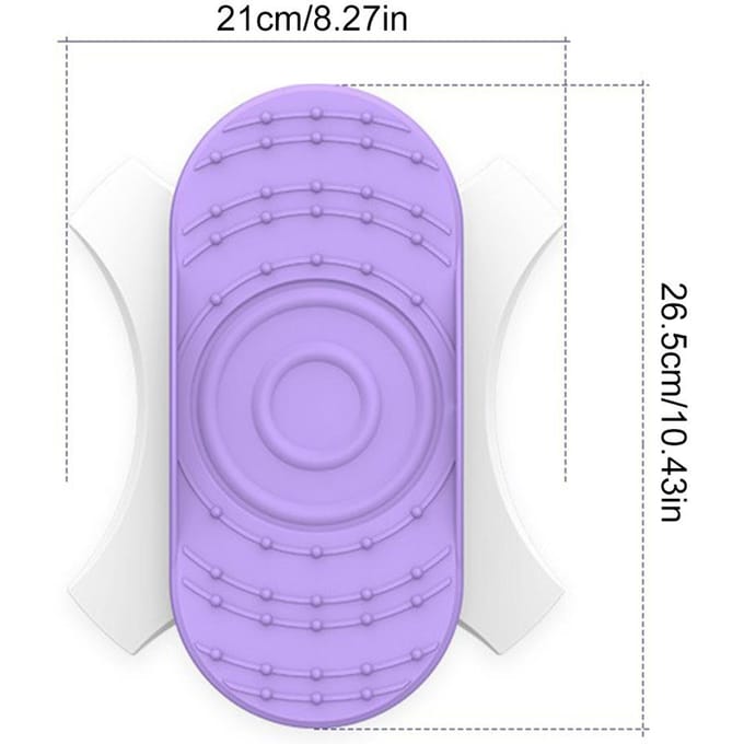 Split Taille Twistborden Workout Draaiend Bord Lichaamsvormend Draaiende Taille Oefenapparatuur voor pink