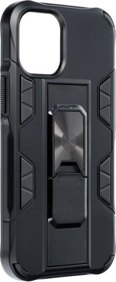 Forcell DEFENDER Case Geschikt voor IPHONE 12 MINI - zwart