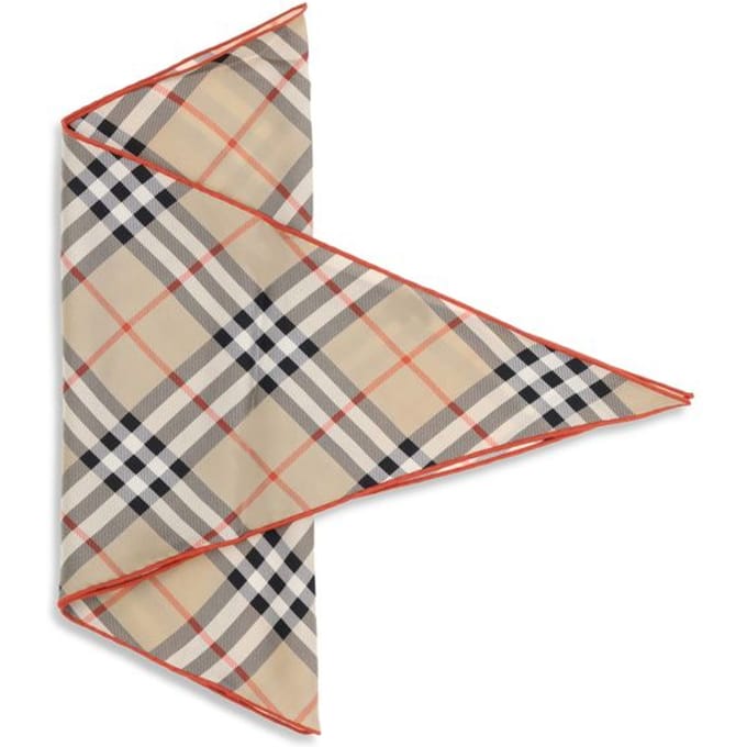 Beige Zijde Sjaal
