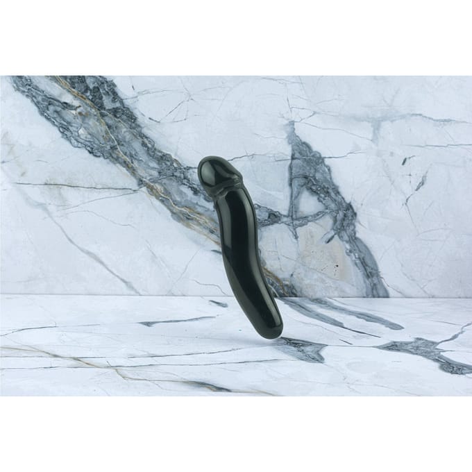 Crystal Dildo Emma - Obsidiaan