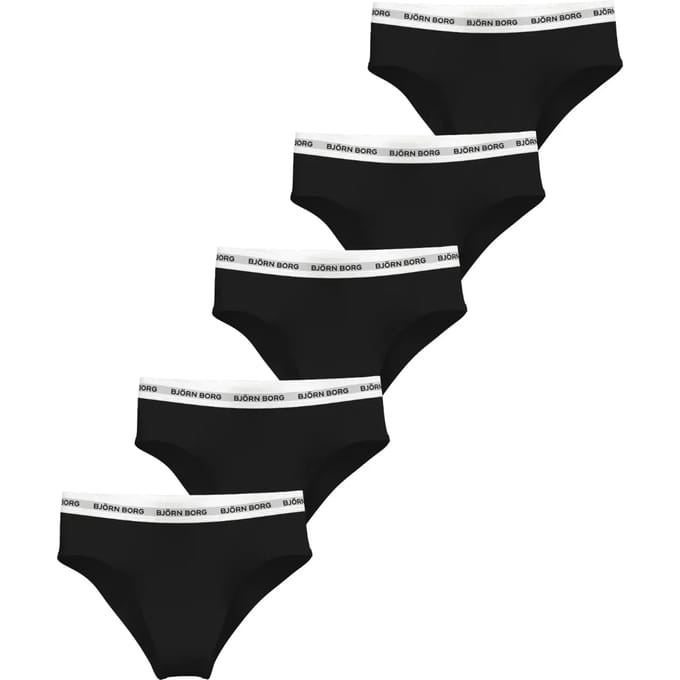 Dames hoge taille slip Björn Borg Logo (x5)