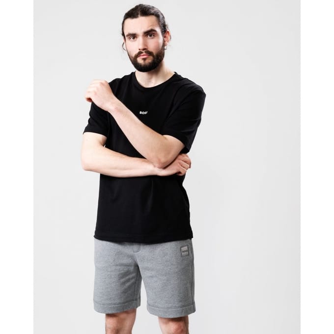 BOSS Orange TChup Heren Crewneck T-shirt met Klein Logo