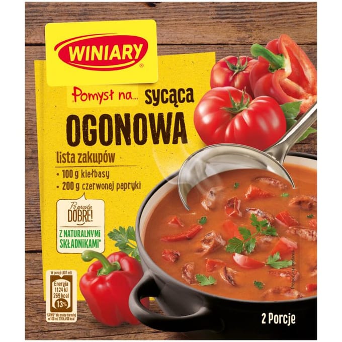 Winiary Idée pour... Garniture queue de bœuf 40 g