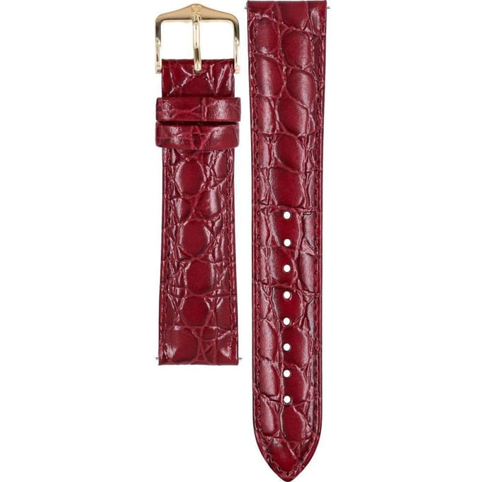 Hirsch 12302860NQ-1-18 Crocograin Horlogeband