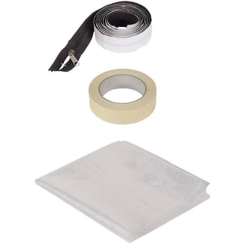 wolfcraft - Stofdeur met Rits - Complete Set - 4005000