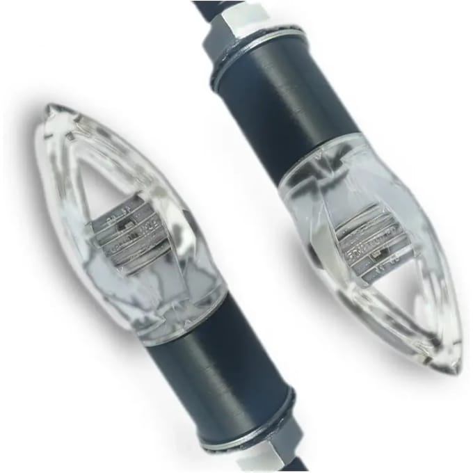 Paar motorfiets LED-knipperlichten Brazoline Ghost