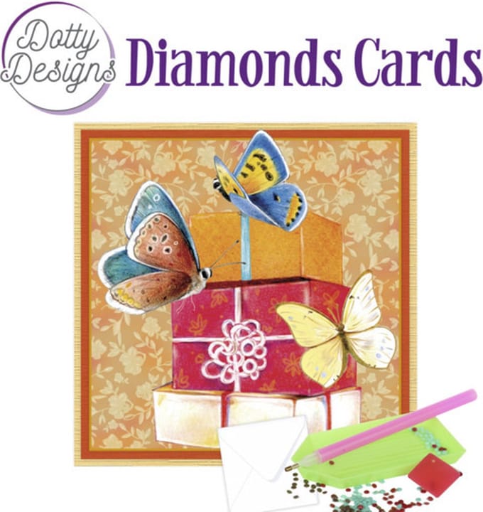 Diamond Painting Dotty Design Diamonds Cards | Presents