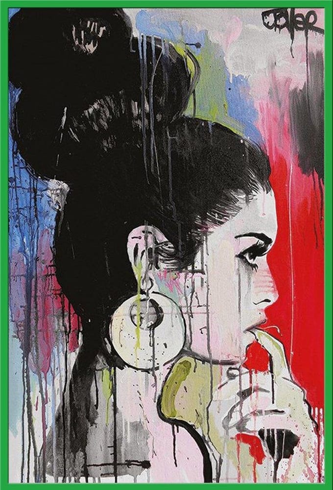 Loui Jover - poster - kunst - Planets - planeten - 61 x 91.5 cm