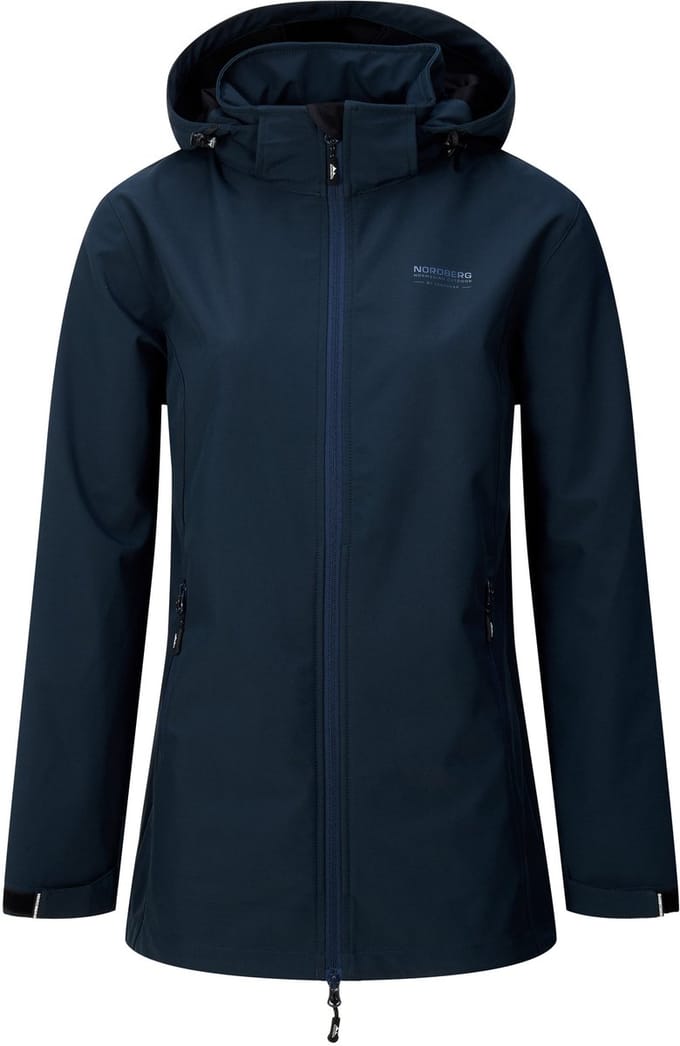 Nordberg Doriene - Softshell Outdoorjas Dames - Navy - Maat L
