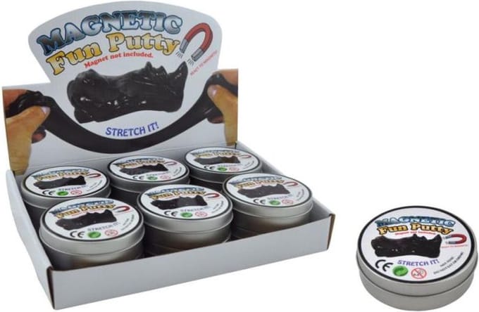 Magnetic space putty