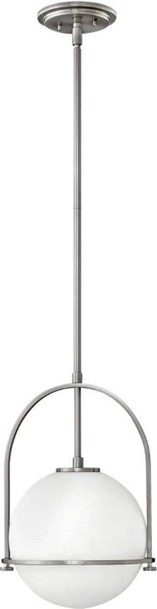 Hinkley LED Hanglamp Somerset | 1X E27 Max 60W | Dimbaar | Brushed Nickel