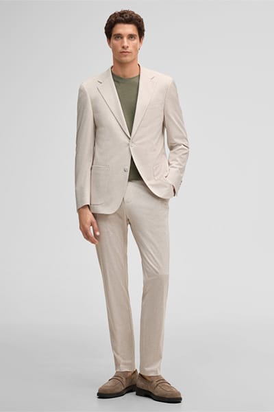slim fit colbert van viscosemix model 'ARNDT4-J 2'