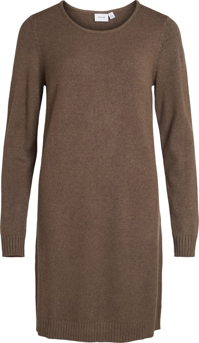 VILA VIRIL L/S KNIT DRESS - NOOS Dames Jurk - Maat XS