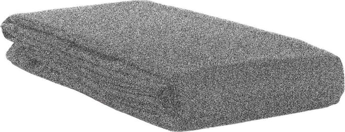 Slimline Tafelloper 45 x 150 cm, zwart - Pak 2 stuks