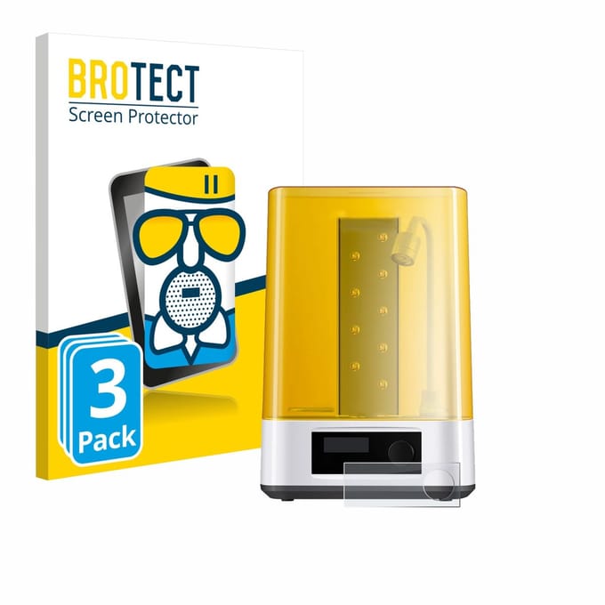 BROTECT - Screenprotector voor Anycubic Wash & Cure 3 - Folie Beschermfolie Beschermglas matte 3 Stuks